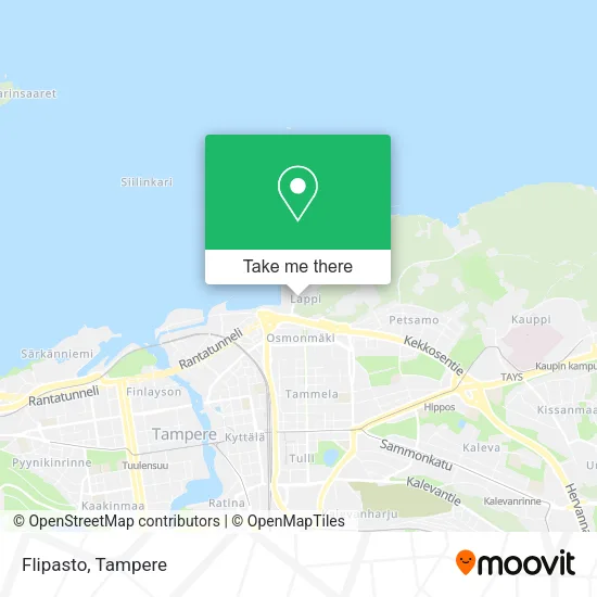 Flipasto map