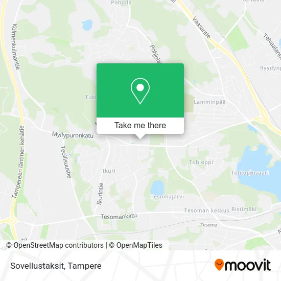 Sovellustaksit map