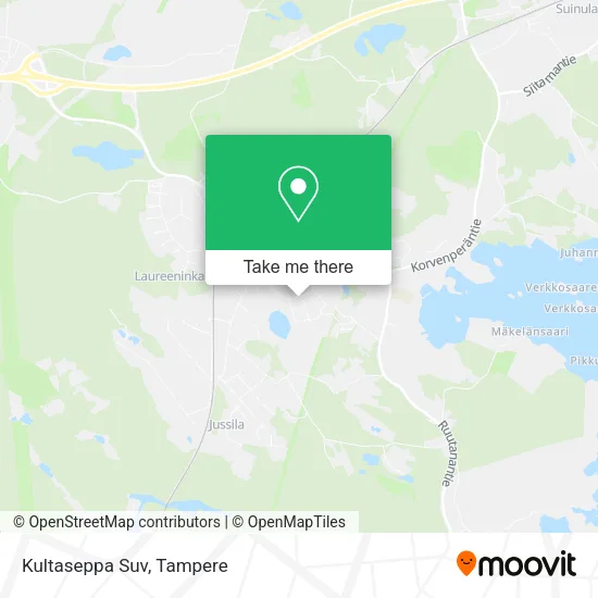 Kultaseppa Suv map
