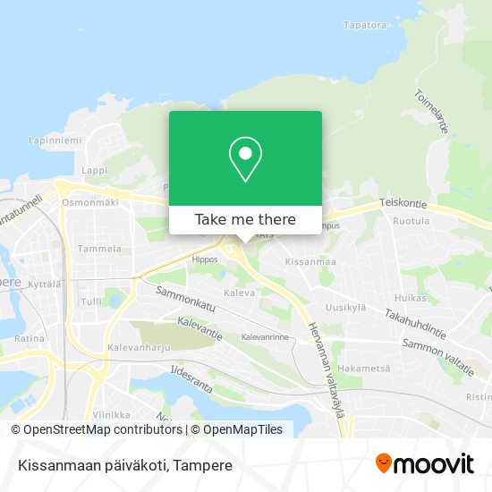 Kissanmaan päiväkoti map