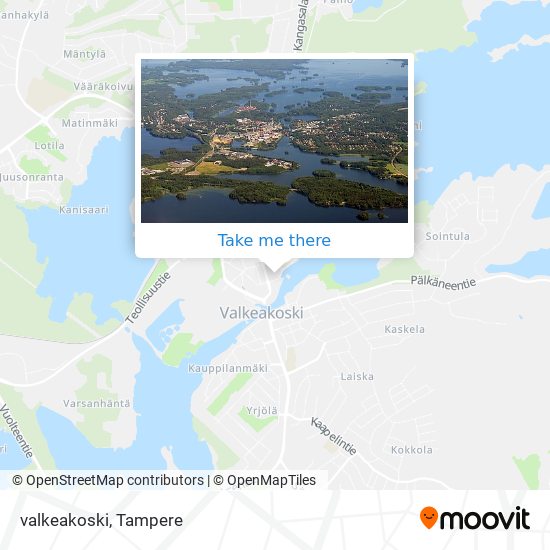 valkeakoski map