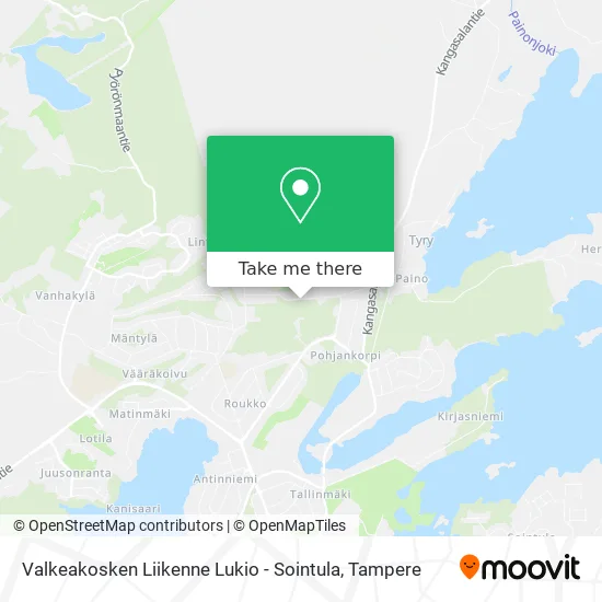 Valkeakosken Liikenne Lukio - Sointula map