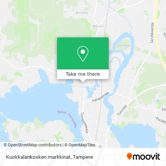 Kuokkalankosken markkinat map