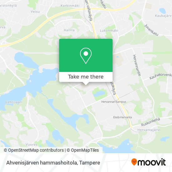 Ahvenisjärven hammashoitola map