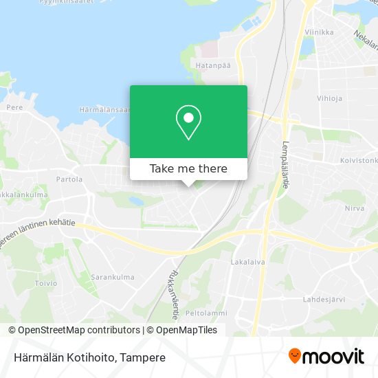 Härmälän Kotihoito map