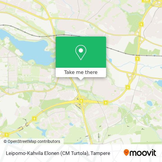 Leipomo-Kahvila Elonen (CM Turtola) map