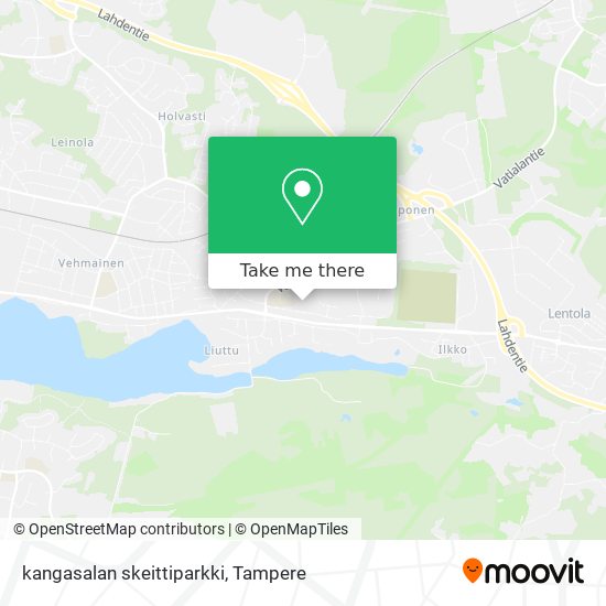 kangasalan skeittiparkki map