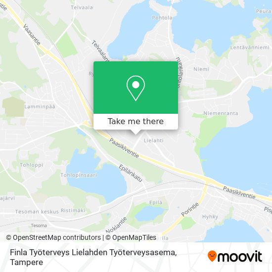 Finla Työterveys Lielahden Työterveysasema map
