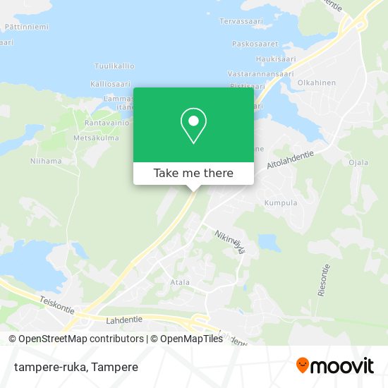 tampere-ruka map