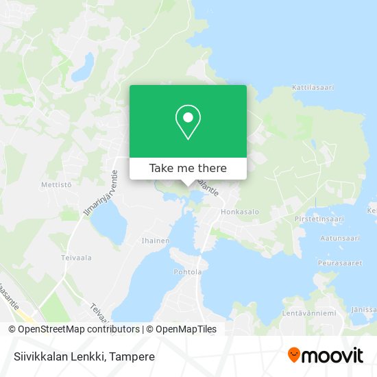 Siivikkalan Lenkki map