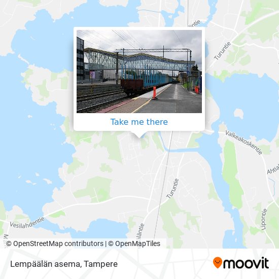 Lempäälän asema map