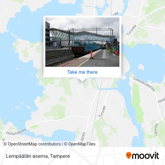 Lempäälän asema map