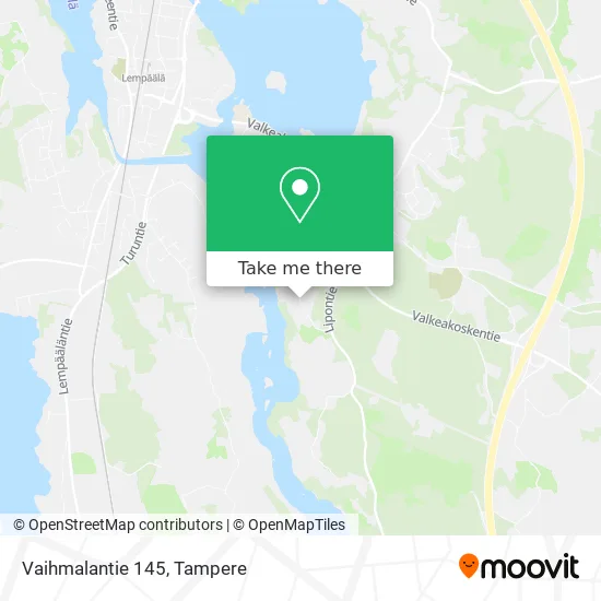 Vaihmalantie 145 map