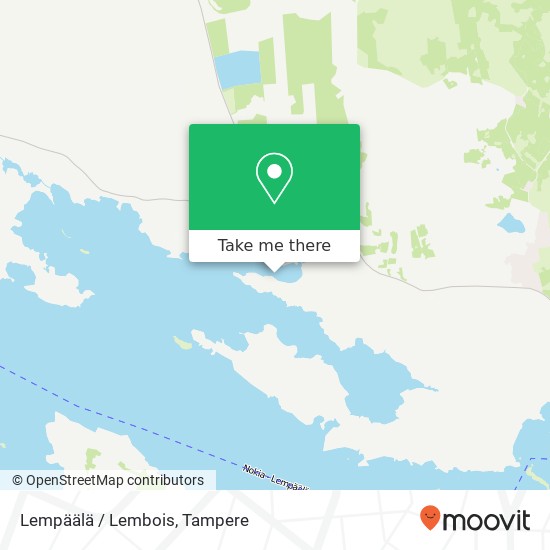 Lempäälä / Lembois map