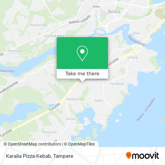 Karalia Pizza-Kebab map
