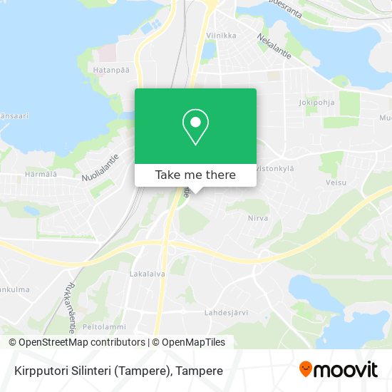 Kirpputori Silinteri (Tampere) map