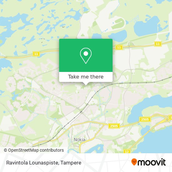 Ravintola Lounaspiste map