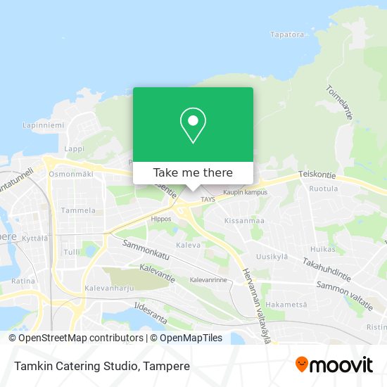 Tamkin Catering Studio map