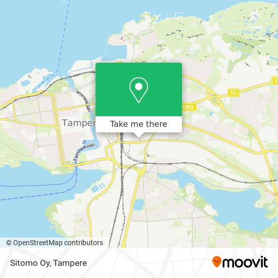 Sitomo Oy map