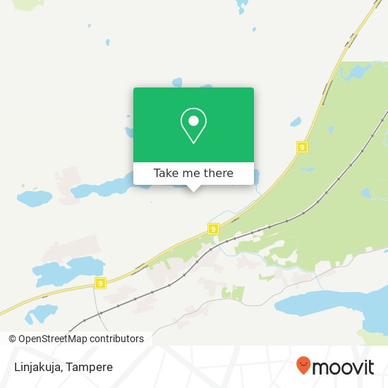 How to get to Linjakuja in Kangasala by Bus?