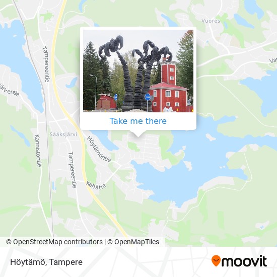 Höytämö map