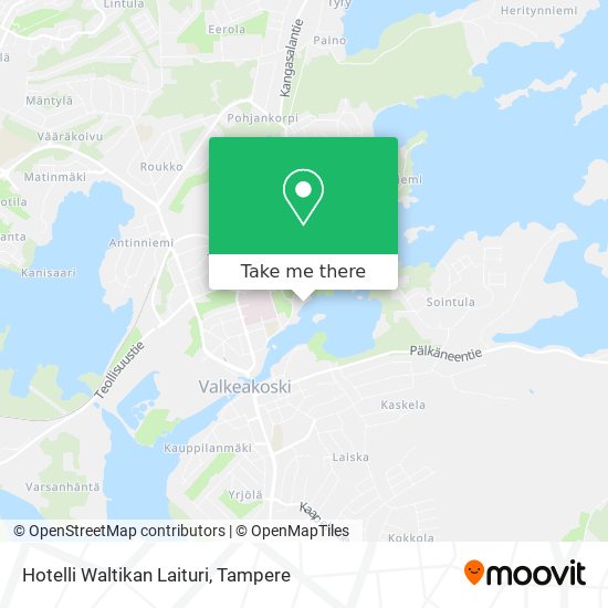 Hotelli Waltikan Laituri map