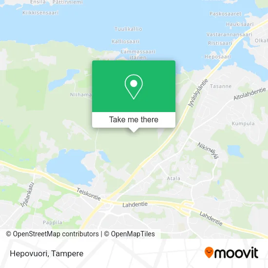 Hepovuori map