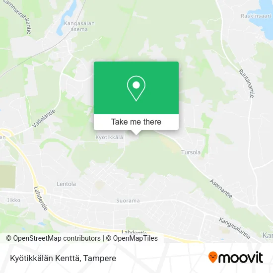 Kyötikkälän Kenttä map