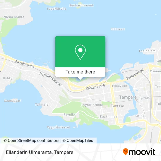 Elianderin Uimaranta map