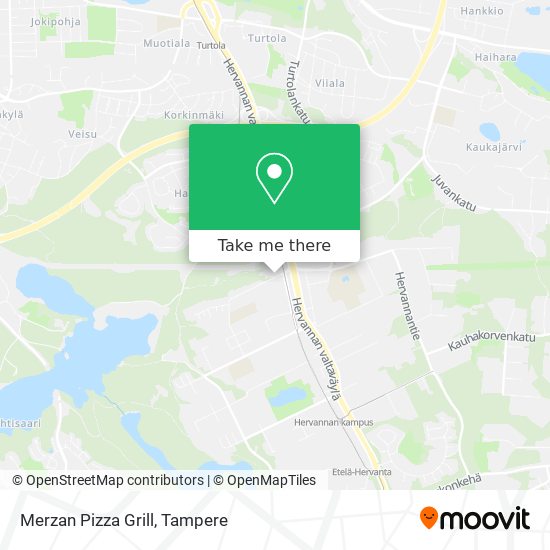 Merzan Pizza Grill map