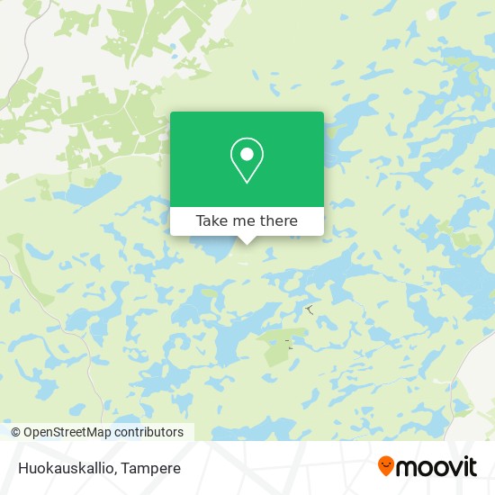 Huokauskallio map