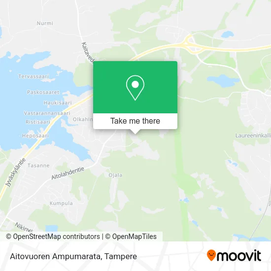 Aitovuoren Ampumarata map