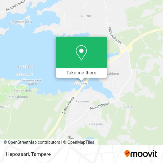 Heposaari map