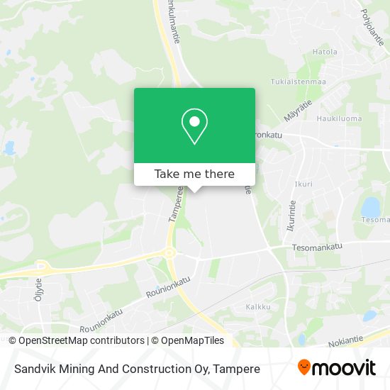 Sandvik Mining And Construction Oy map