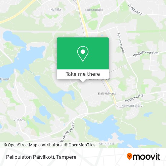 Pelipuiston Päiväkoti map