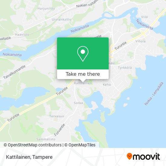 Kattilainen map