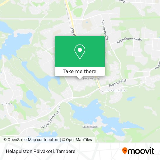 Helapuiston Päiväkoti map