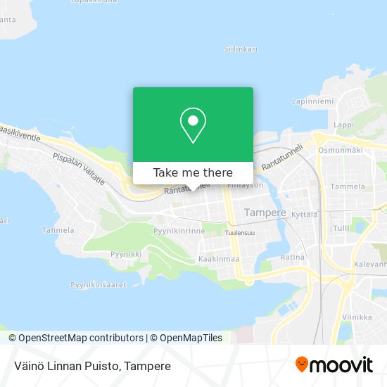 Väinö Linnan Puisto map