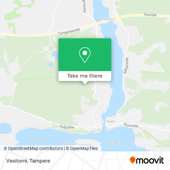 How to get to Vesitorni in Nokia by Bus?