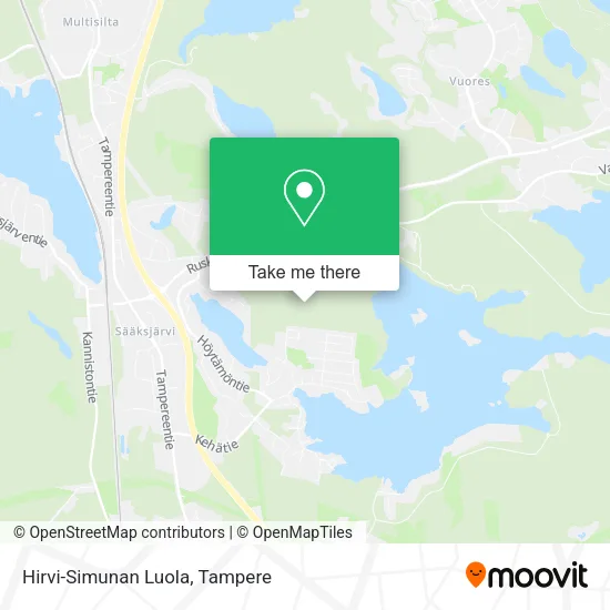 Hirvi-Simunan Luola map