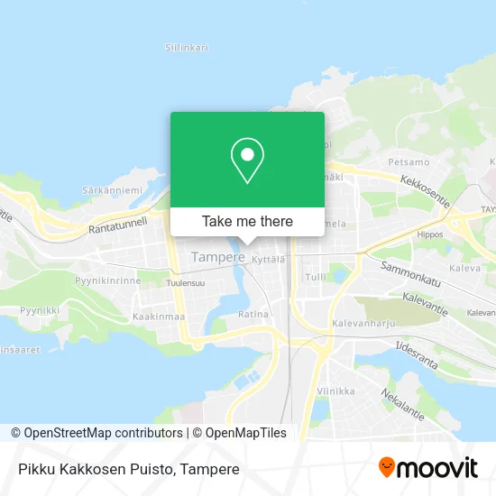 Pikku Kakkosen Puisto map