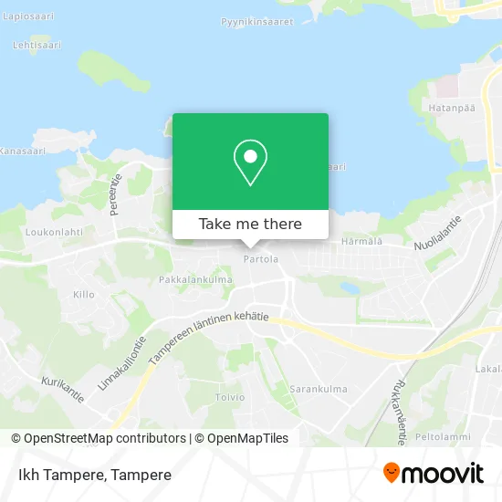 Ikh Tampere map