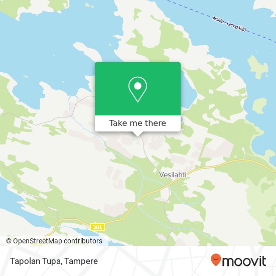 Tapolan Tupa map
