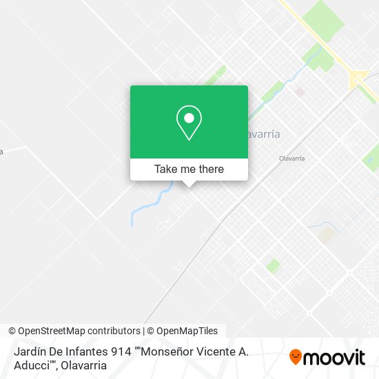 Jardín De Infantes 914 ""Monseñor Vicente A. Aducci"" map