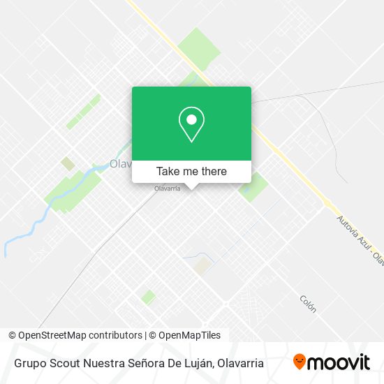 Grupo Scout Nuestra Señora De Luján map