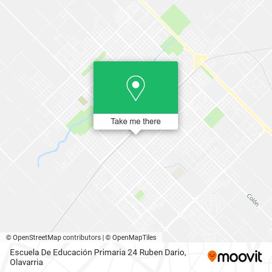 Mapa de Escuela De Educación Primaria 24 Ruben Dario