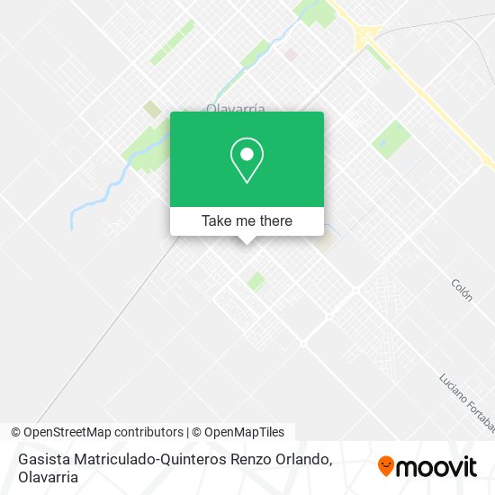 Mapa de Gasista Matriculado-Quinteros Renzo Orlando