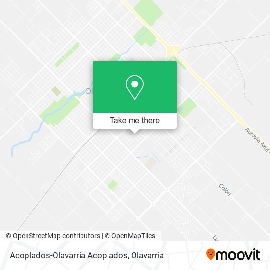 Mapa de Acoplados-Olavarria Acoplados