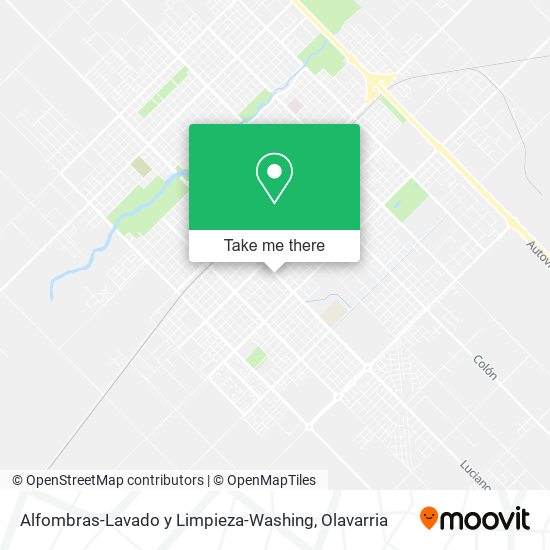 Alfombras-Lavado y Limpieza-Washing map