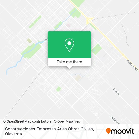 Construcciones-Empresas-Aries Obras Civiles map